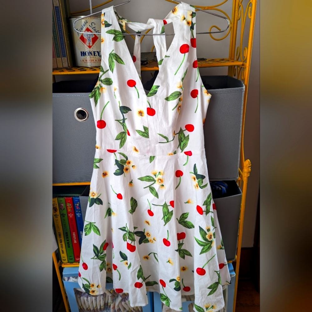 Vintage Style Fit & Flare Dress